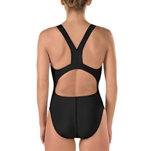 Black Speedo Solid Super Pro Performance Swimsuit